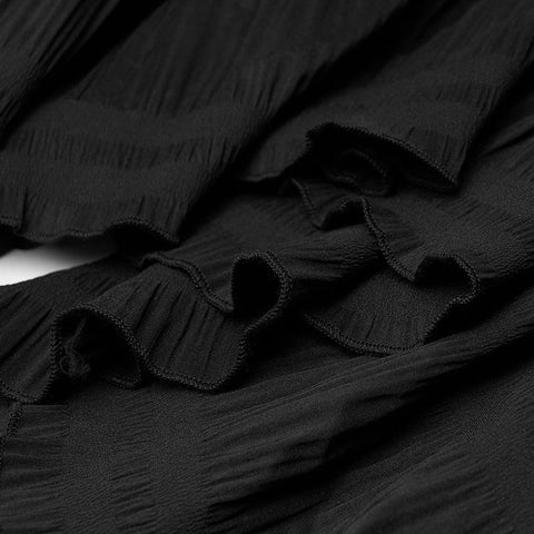 Unregelmäßiger langer Überrock