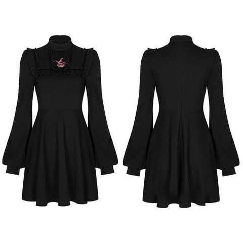 Clown Print sammeln Taillenkleid