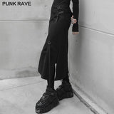 Punk vorne Mitte offene Gabel zwei mit mittleren Röcken