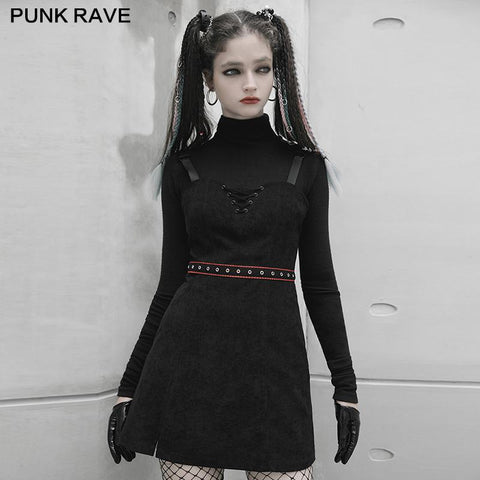 Hosenträger-Trägerkleid der Serie "PUNK"