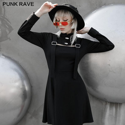 PUNK Stehkragenkleid