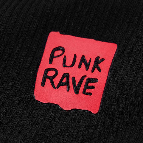 Weste mit Kreuzdruck hinten