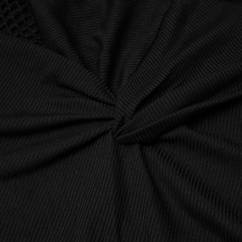 "Electronic Bionics" Fit langärmliges Crack T-Shirt