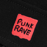 Faltenrock mit Punk-Taillensiegelung
