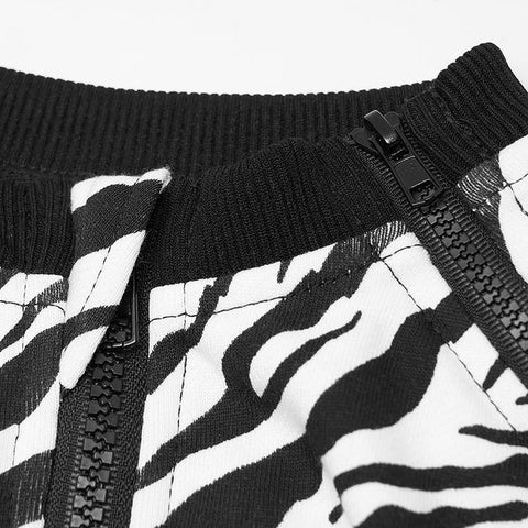 Doppelter Reißverschluss Cardigan Hoodie