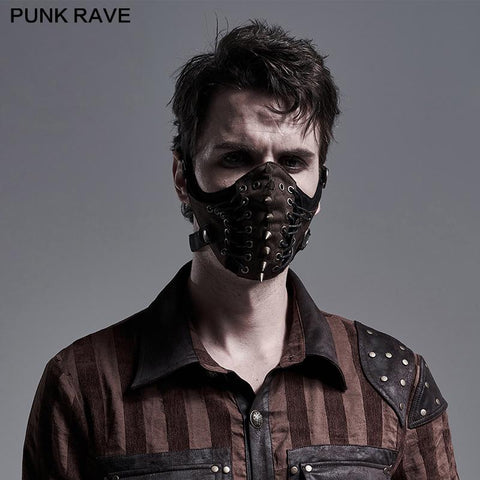 Steam Punk Metal Maske