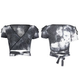 Kurzarm-T-Shirt mit Punkverband