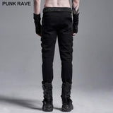 PUNK gewebte elastische Hose