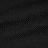 Gestreifte Hose mit PUNK-Print Lose gerade Hose