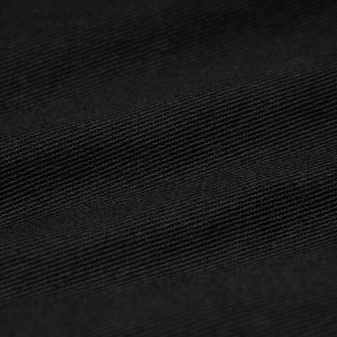 Gestreifte Hose mit PUNK-Print Lose gerade Hose