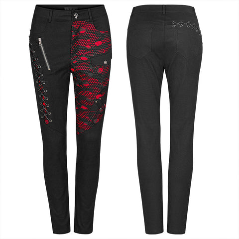 Punk Blood Dark Denim Damenhose