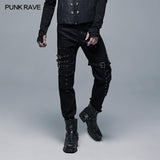 Punk gerade lange Hose