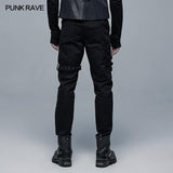 Punk gerade lange Hose