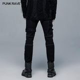 Punk gerade lange Hose