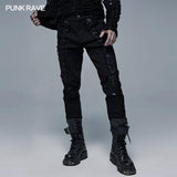 Punk elastisch gewebte lange Hose