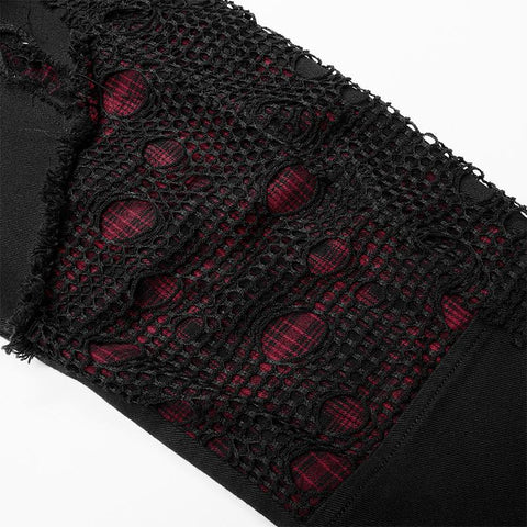 Punk elastisch gewebte lange Hose