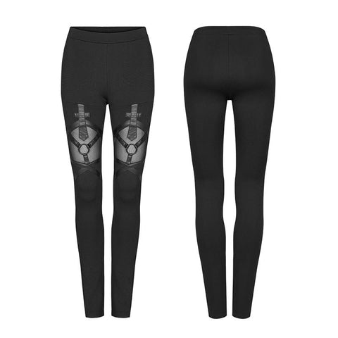 Damenleggings im gotischen Architekturstil