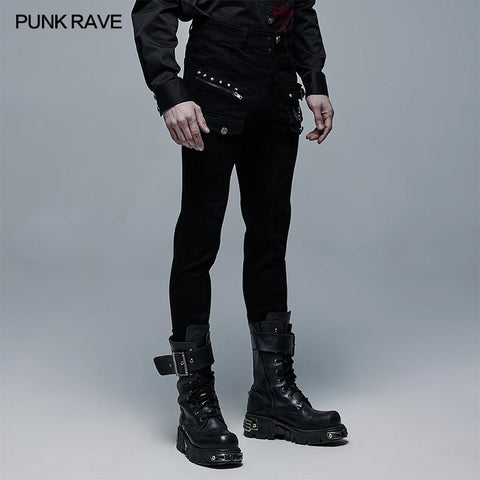 Gothic Demnin Lange Jeanshose