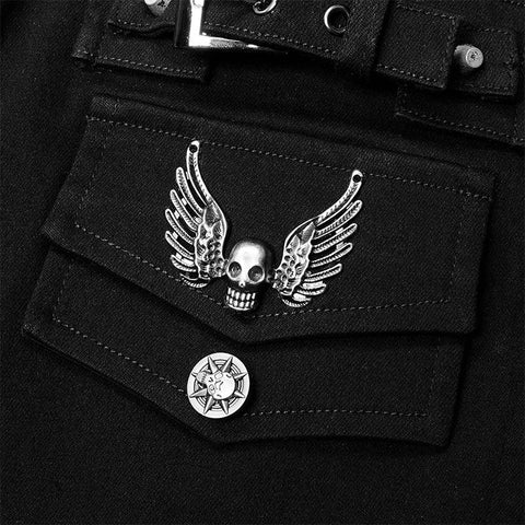 Gothic Demnin Lange Jeanshose