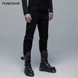 Punk gerade lange Hose
