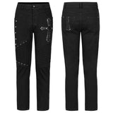 Punk gerade lange Hose