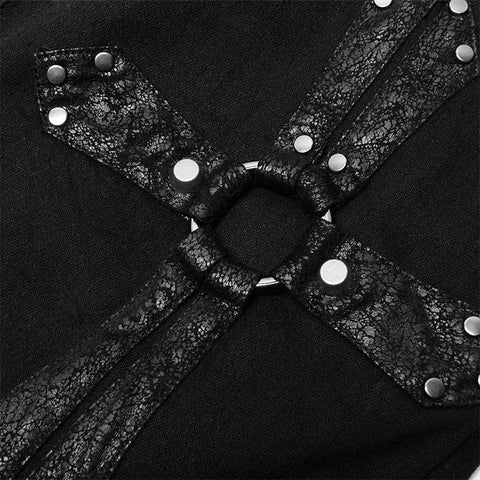 Punk gerade lange Hose