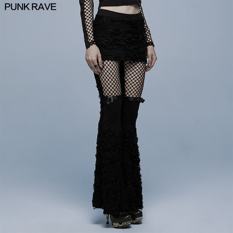 Gothic Flare lange Hose