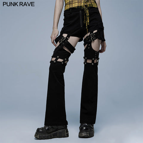 Punk stylische lange Hose