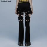 Punk stylische lange Hose