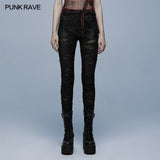 Tägliche Gothic-Ragged-Leggings