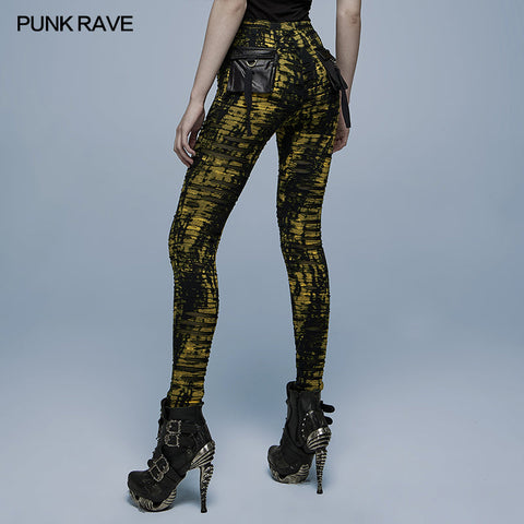 Tägliche Gothic-Ragged-Leggings