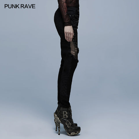Punk-Heavy-Metal-Jeanshose