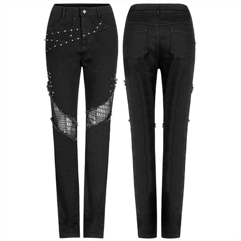 Punk-Heavy-Metal-Jeanshose