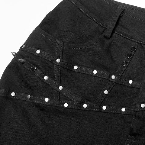 Punk-Heavy-Metal-Jeanshose