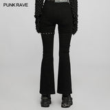 Gothic elastische Schlaghose