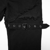 Gothic elastische Schlaghose