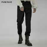 Gothic karierte lange Hose