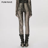 Die postapokalyptische Techwear Tight Mesh Leggings