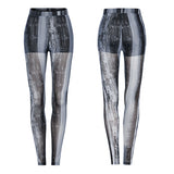 Die postapokalyptische Techwear Tight Mesh Leggings