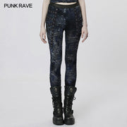 Goth verfallene Gamaschen
