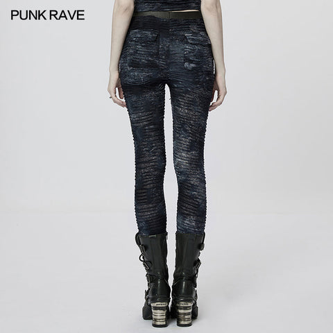 Goth verfallene Gamaschen