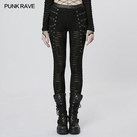 Goth verfallene Gamaschen