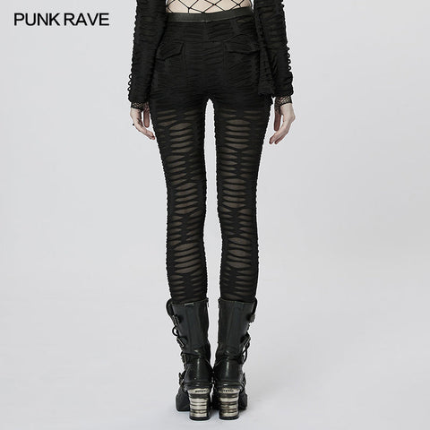 Goth verfallene Gamaschen
