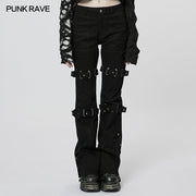 Goth ausgestellte lange Hose