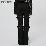 Goth ausgestellte lange Hose