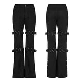 Goth ausgestellte lange Hose