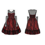 Dunkles Lolita-Kleid