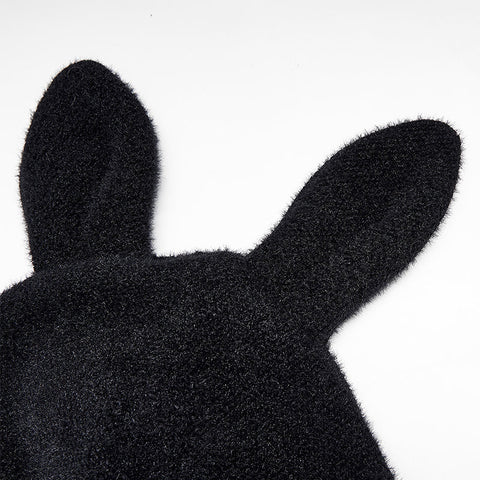 Süße Strickmütze mit Krallenmuster