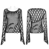Unregelmäßige hohle Pullover