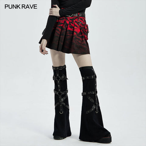 Dip Dye PUNK Halbrock mit Saum